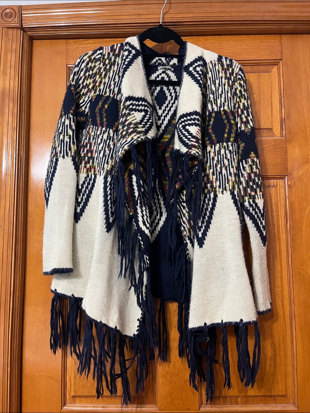 Southwest Open Sweater size M